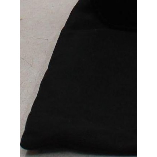 Black Genuine Leather Clutch Bag with Top Handle and Zip Closure