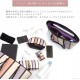 Multicolor Faux Leather Tote Bag with Striped Panels and Shoulder Straps